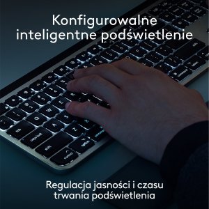 Klawiatura Logitech MX Keys S for Mac (920-011637) + Brio 100 (960-001585) 9