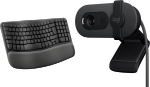 Klawiatura Logitech Wave Keys (920-012304) + Brio 100 (960-001585) 1