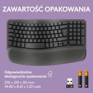 Klawiatura Logitech Wave Keys (920-012304) + Brio 100 (960-001585) 11