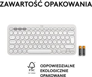 Klawiatura Logitech Pebble Keys 2 K380s (920-011852) + Brio 100 (960-001585) 5