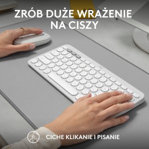 Klawiatura + mysz Logitech Pebble 2 Combo (920-012240) + Brio 100 (960-001585) 3