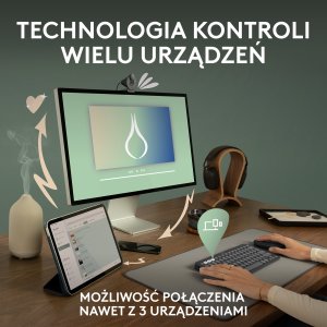Klawiatura + mysz Logitech Pebble 2 Combo (920-012240) + Brio 100 (960-001585) 9