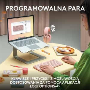 Klawiatura + mysz Logitech Pebble 2 Combo (920-012240) + Brio 100 (960-001585) 10