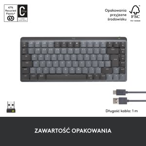 Klawiatura Logitech MX Mechanical Mini (920-010780) + Brio 100 (960-001585) 13