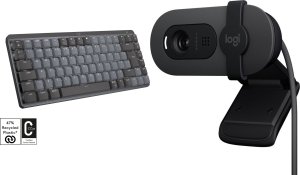 Klawiatura Logitech MX Mechanical Mini (920-010780) + Brio 100 (960-001585) 25