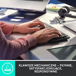 Klawiatura Logitech MX Mechanical Mini (920-010780) + Brio 100 (960-001585) 27