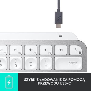 Klawiatura Logitech MX Keys Mini for Mac Pale Grey (920-010526) + Brio 100 (960-001585) 34