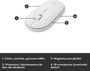 Klawiatura + mysz Logitech MK470 (920-009205) + Brio 100 (960-001585) 8