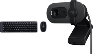 Klawiatura + mysz Logitech Wireless Combo MK220 (920-003158) + Brio 100 (960-001585) 14