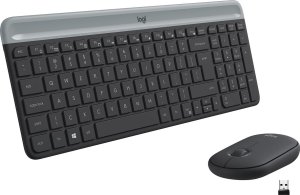 Klawiatura + mysz Logitech MK470 Slim (920-009204) + Brio 100 (960-001585) 8