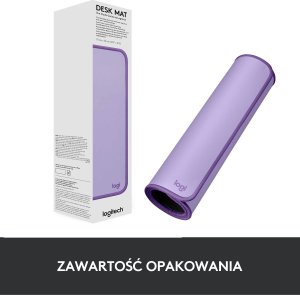 Podkładka Logitech Studio Series - LAVENDER (956-000054) + Brio 100 (960-001585) 9