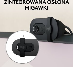Podkładka Logitech Studio Series - DARKER ROSE (956-000053) + Brio 100 (960-001585) 10
