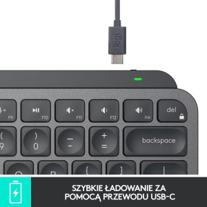 Klawiatura Logitech MX Keys Mini (920-010498) + Brio 100 (960-001585) 7