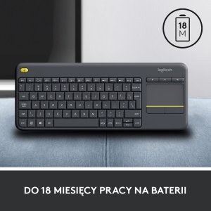 Klawiatura Logitech K400 Plus (920-007145) + Brio 100 (960-001585) 7