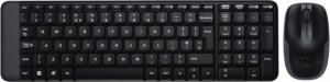 Klawiatura + mysz Logitech MK220 Wireless Combo (920-003161) + Brio 100 (960-001585) 2