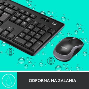 Klawiatura + mysz Logitech MK270 (920-004508) + Brio 100 (960-001585) 5