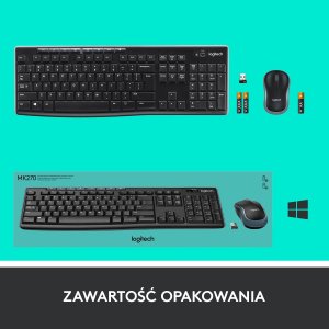 Klawiatura + mysz Logitech MK270 (920-004508) + Brio 100 (960-001585) 10