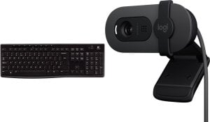 Klawiatura Logitech K270 (920-003738) + Brio 100 (960-001585) 1