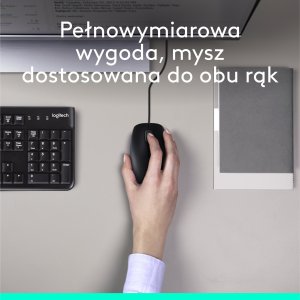 Klawiatura + mysz Logitech MK120 (920-002563) + Brio 100 (960-001585) 4