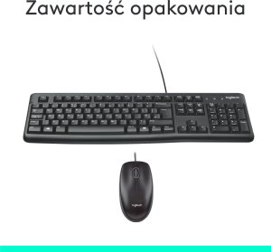 Klawiatura + mysz Logitech MK120 (920-002563) + Brio 100 (960-001585) 10