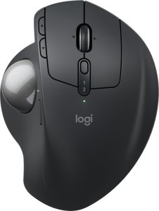 Mysz Logitech MX Ergo S (910-007260) + MX Keys S Bezprzewodowa Graphite US (920-011587) 2