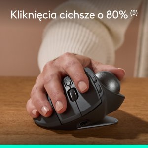 Mysz Logitech MX Ergo S (910-007260) + MX Keys S Bezprzewodowa Graphite US (920-011587) 28