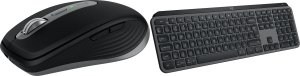 Mysz Logitech Anywhere 3S For Mac Space Gray (910-006947) + MX Keys S Bezprzewodowa Graphite US (920-011587) 1
