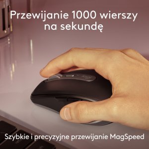 Mysz Logitech Anywhere 3S For Mac Space Gray (910-006947) + MX Keys S Bezprzewodowa Graphite US (920-011587) 57