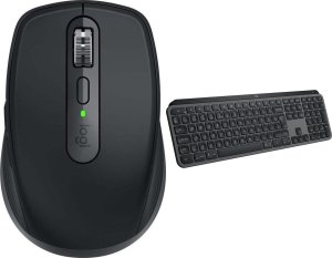 Mysz Logitech MX Anywhere 3S Graphite (910-006929) + MX Keys S Bezprzewodowa Graphite US (920-011587) 1