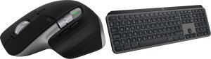 Mysz Logitech MX Master 3S for Mac Space Gray (910-006571) + MX Keys S Bezprzewodowa Graphite US (920-011587) 1