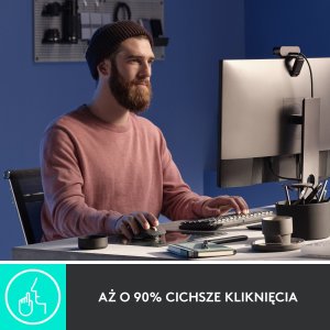 Mysz Logitech MX Master 3S Performance Pale Grey (910-006560) + MX Keys S Bezprzewodowa Graphite US (920-011587) 26