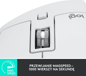 Mysz Logitech MX Master 3S Performance Pale Grey (910-006560) + MX Keys S Bezprzewodowa Graphite US (920-011587) 5
