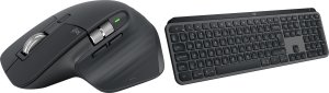 Mysz Logitech MX Master 3S Performance Graphite (910-006559) + MX Keys S Bezprzewodowa Graphite US (920-011587) 23
