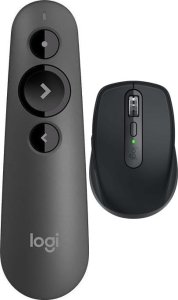 Logitech Wskaźnik laserowy R500s (910-005843) + MX Anywhere 3S Graphite (910-006929) 35