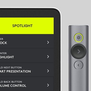 Logitech Spotlight Presentation Remote Szary (910-004861) + MX Anywhere 3S Graphite (910-006929) 32