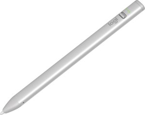 Rysik Logitech Crayon - SILVER (914-000074) + Etui Combo Touch do iPad (10th gen) Szare (920-011441) 38
