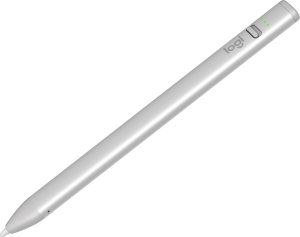 Rysik Logitech Crayon - SILVER (914-000074) + Etui Combo Touch do iPad (10th gen) Szare (920-011441) 6