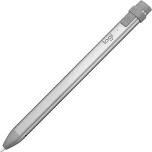 Rysik Logitech Crayon - MID GREY (914-000052) + Etui Combo Touch do iPad (10th gen) Szare (920-011441) 2