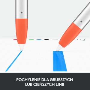 Rysik Logitech Crayon - INTENSE SORBET (914-000034) + Etui Combo Touch do iPad (10th gen) Szare (920-011441) 24