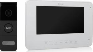 Byron wideodomofon DIC-24312 17,8 cm biały/czarny 1
