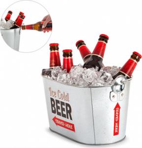 Alandeko lodówka do piwa Czas trwania imprezy 30 x 20 cm srebrny metalowy 2