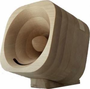 Trobla wzmacniacz iPhone 5(s/se) i iPod Touch 5/6 drewno puste 1