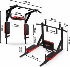 Neo-Sport Drążek ścienny NS-319 9