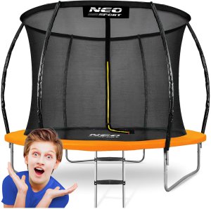 Trampolina ogrodowa Neo-Sport NS-08C201 z siatką wewnętrzną 8.5 FT 252 cm 2
