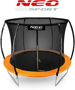 Trampolina ogrodowa Neo-Sport NS-08C201 z siatką wewnętrzną 8.5 FT 252 cm 3
