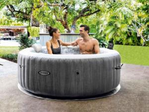 SPA ogrodowe Intex PureSpa Greywood Deluxe 196 cm x 71 cm (28440) + akcesoria 3