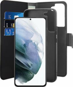 Puro Etui PURO Wallet Detachable 2w1 Samsung Galaxy S22 (czarny) 2