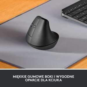Mysz Logitech Lift Graphite Left (910-006474) + Ergo K860 (920-010108) 2