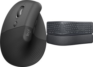 Mysz Logitech Lift Graphite Left (910-006474) + Ergo K860 (920-010108) 24