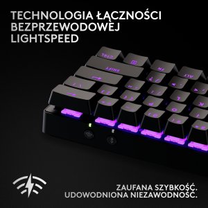 Klawiatura Logitech Pro X 60 Lightspeed GX Brown (920-011911) + G733 Lightspeed Czarne (981-000864) 4
